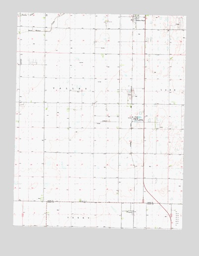Shallow Water, KS USGS Topographic Map