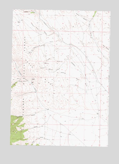 Shamrock Gulch, ID USGS Topographic Map