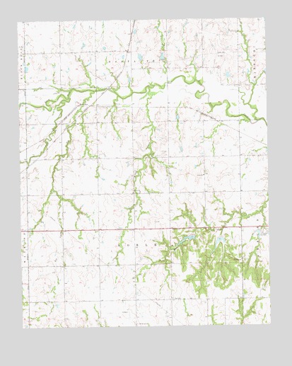 Black Bear, OK USGS Topographic Map