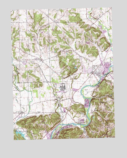 Shandon, OH USGS Topographic Map