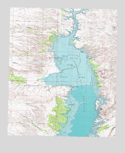 Black Bluffs, NM USGS Topographic Map