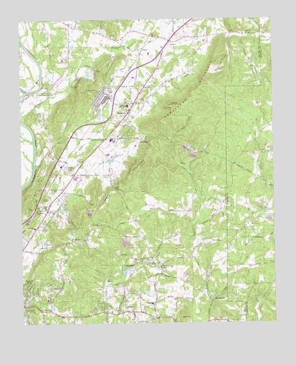 Shannon, GA USGS Topographic Map