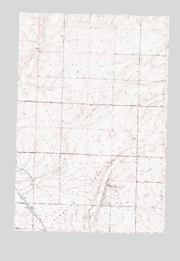 Shano, WA USGS Topographic Map