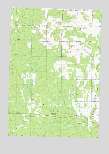 Black Brook, WI USGS Topographic Map