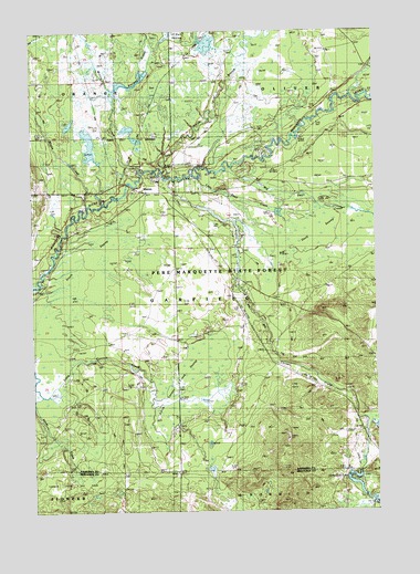Sharon, MI USGS Topographic Map