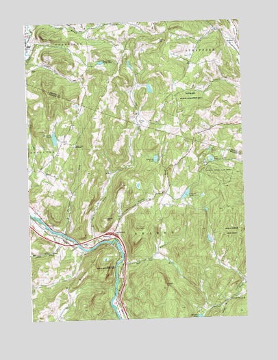 Sharon, VT USGS Topographic Map