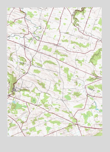 Sharon Springs, NY USGS Topographic Map