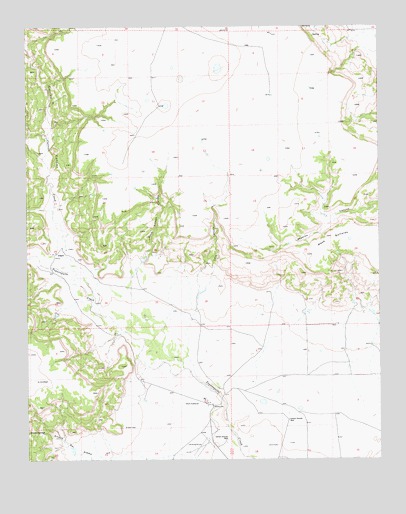 Albert, NM USGS Topographic Map