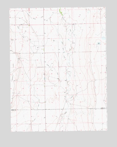 Sharp Lake, CO USGS Topographic Map