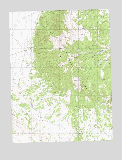 Sharp Peak, NV USGS Topographic Map