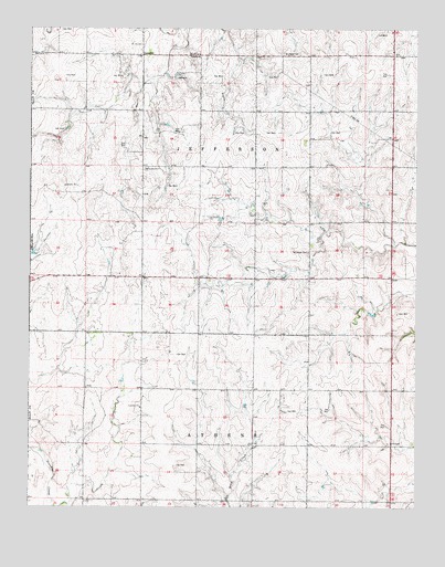 Shattuck NW, OK USGS Topographic Map