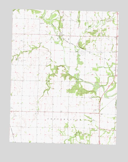 Shaw, KS USGS Topographic Map
