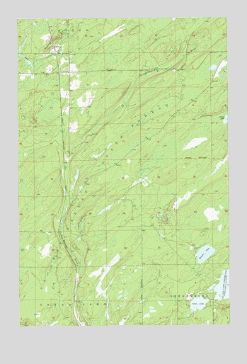 Shaw, MN USGS Topographic Map