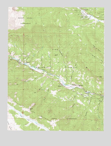 Shawnee, CO USGS Topographic Map