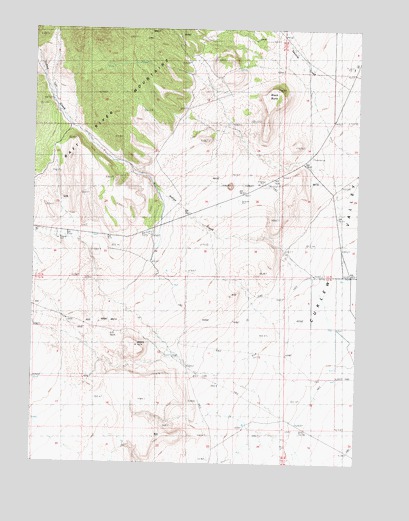 Black Butte, UT USGS Topographic Map