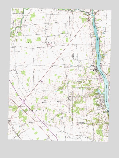 Shawnee Hills, OH USGS Topographic Map