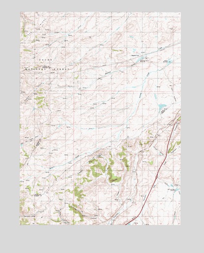 Shearing Corral, UT USGS Topographic Map