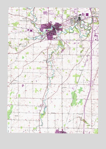 Sheboygan Falls, WI USGS Topographic Map
