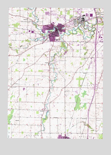 Sheboygan Falls, WI USGS Topographic Map