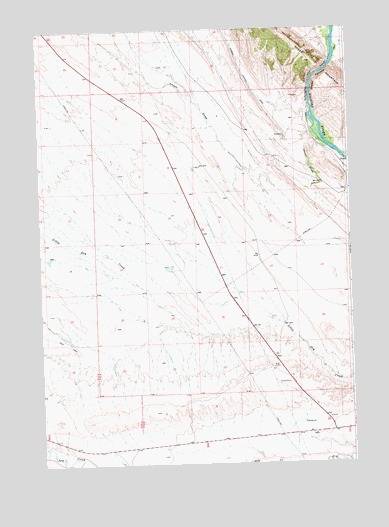 Sheep Canyon, WY USGS Topographic Map