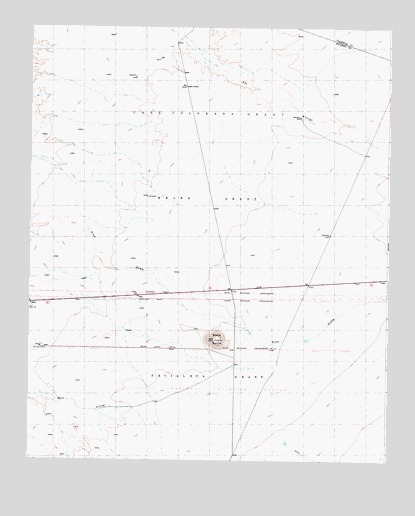 Black Butte, NM USGS Topographic Map