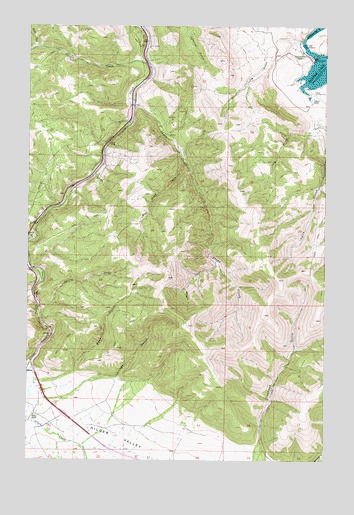 Sheep Creek, MT USGS Topographic Map