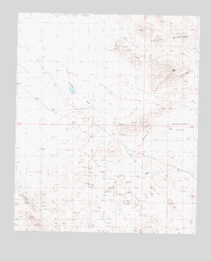 Black Butte, AZ USGS Topographic Map
