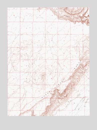 Sheep Creek Range SW, NV USGS Topographic Map