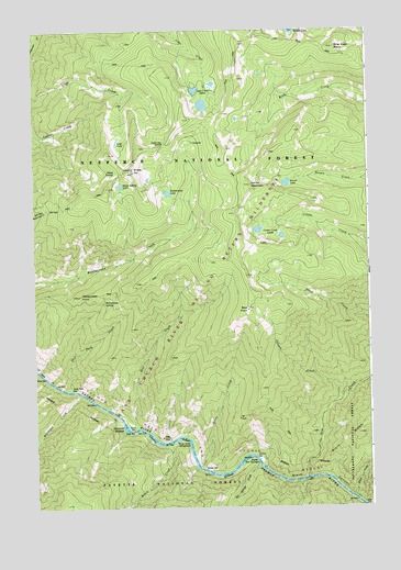 Sheep Hill, ID USGS Topographic Map