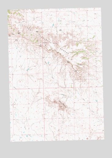 Sheep Mountain, SD USGS Topographic Map