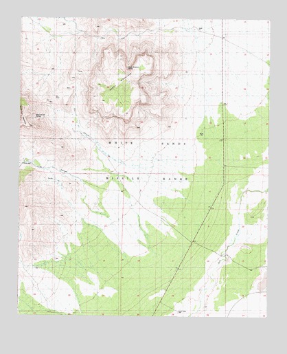 Sheep Mountain, NM USGS Topographic Map