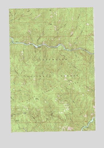 Sheep Mountain, ID USGS Topographic Map