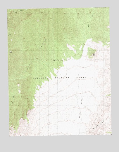 Sheep Peak, NV USGS Topographic Map