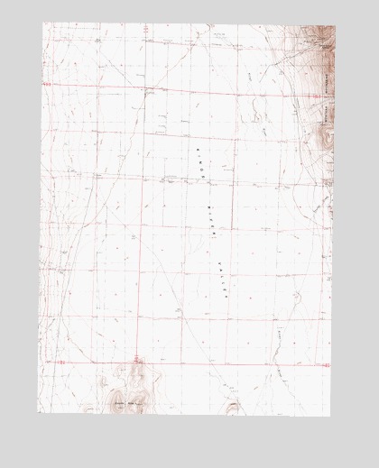 Sheep Ranch Springs, NV USGS Topographic Map