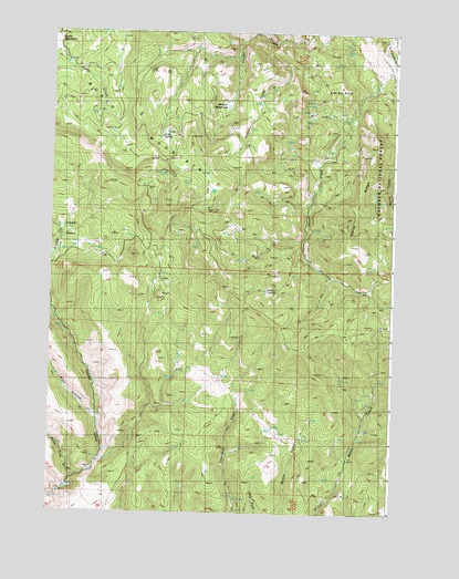 Sheep Ridge, OR USGS Topographic Map