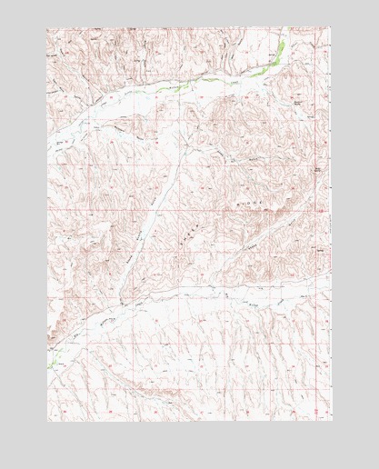 Sheep Ridge, ID USGS Topographic Map