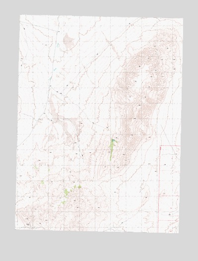 Sheep Spring, NV USGS Topographic Map