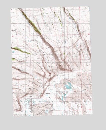 Sheeplick Draw, OR USGS Topographic Map
