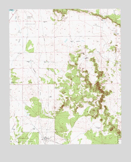 Sheepskin Wash, AZ USGS Topographic Map