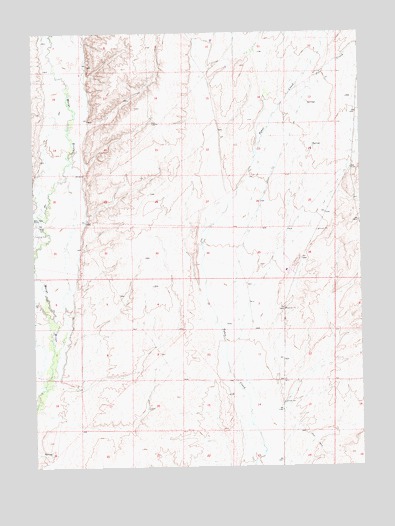 Black Butte SW, NV USGS Topographic Map