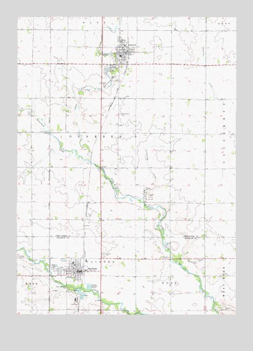 Sheffield, IA USGS Topographic Map