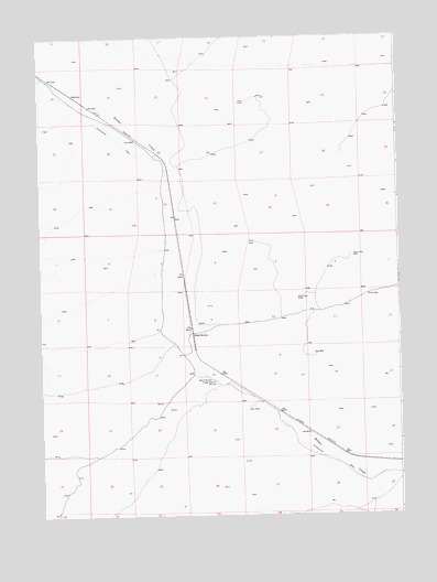 Black Buttes, WY USGS Topographic Map