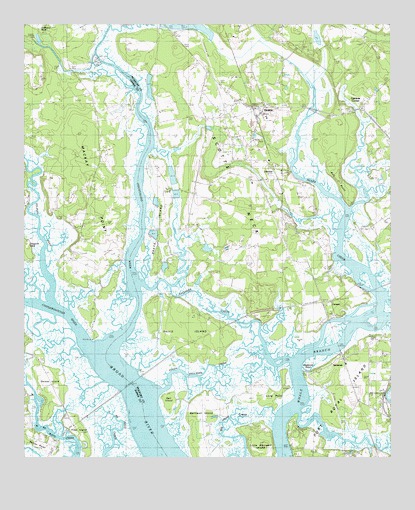 Sheldon, SC USGS Topographic Map