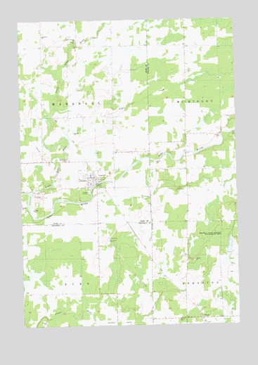 Sheldon, WI USGS Topographic Map