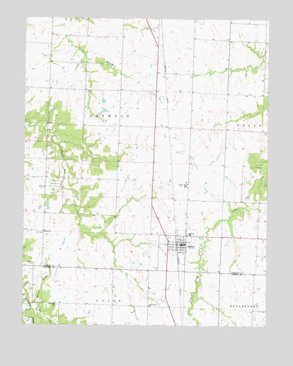 Sheldon, MO USGS Topographic Map