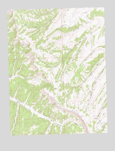 Black Cabin Gulch, CO USGS Topographic Map