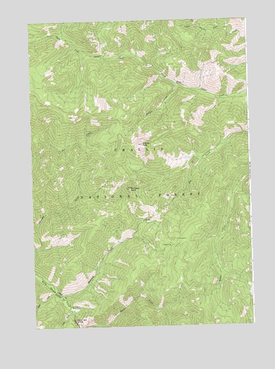 Sheldon Peak, ID USGS Topographic Map