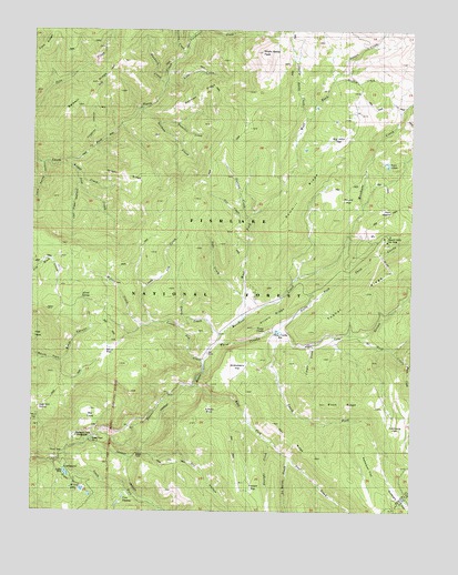 Shelly Baldy Peak, UT USGS Topographic Map