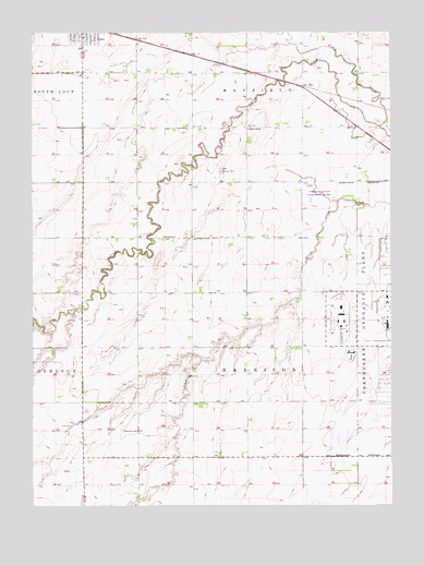 Shelton NE, NE USGS Topographic Map