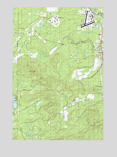 Shelton Valley, WA USGS Topographic Map